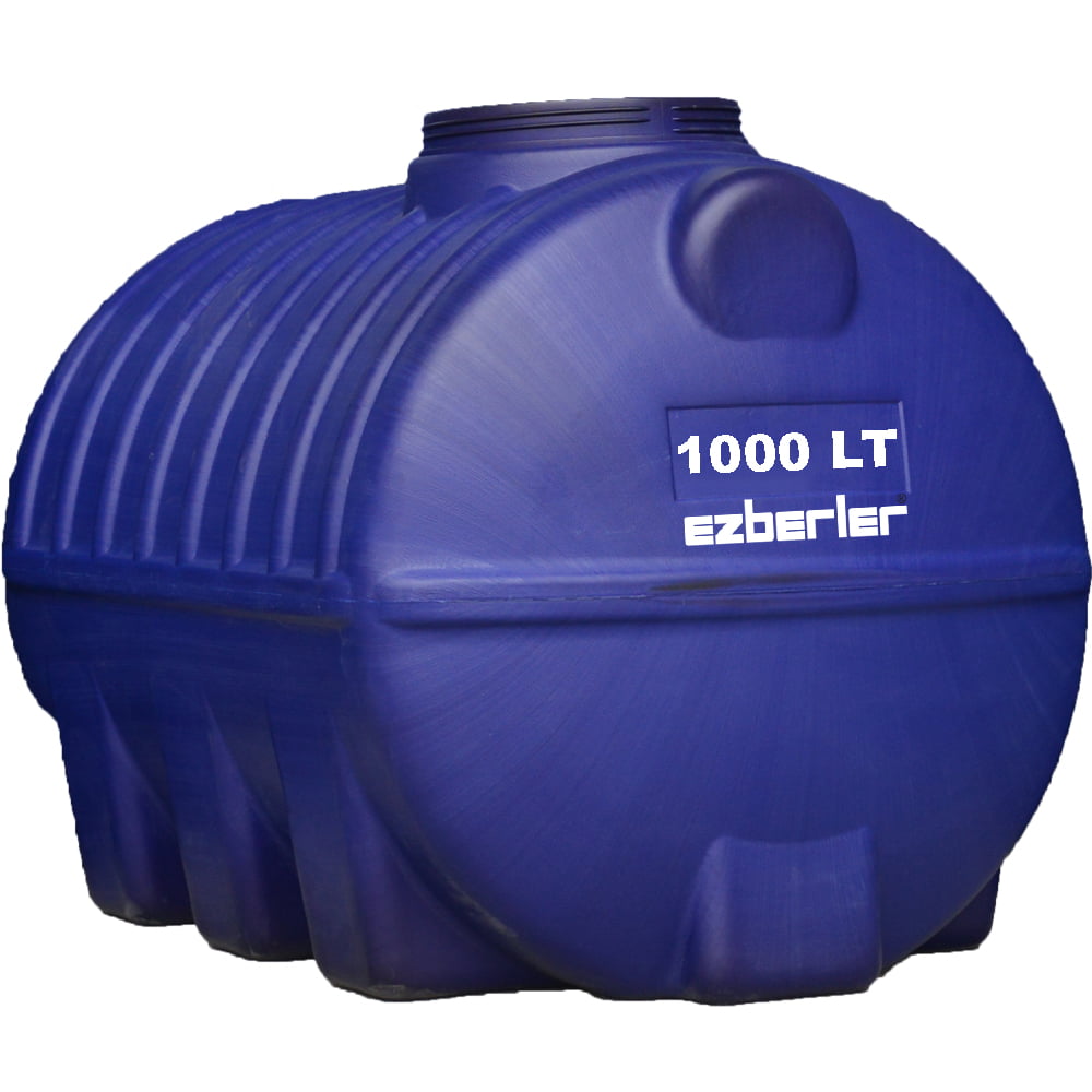 1000 LT Üç Katmanlı Yatay Su Deposu
